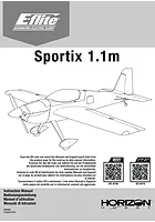 E-Flite RC Plane Sportix 1.1m 3D Aerobatic