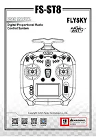 FlySky FS-ST8 2.4Ghz Radio with FS-SR8 8ch Receiver Manual
