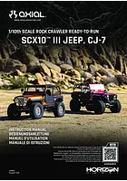 Axial SCX10 III Jeep CJ-7 V2 Manual