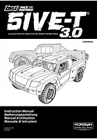 Losi 5IVE-TE 3.0 RC Desert Truck Manual