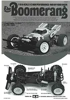 Tamiya Boomerang RC Buggy Instruction Manual