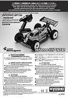 Kyosho Inferno MP10e RC Buggy Instruction Manual