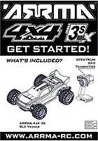 ARRMA VORTEKS 4x4 3S BLX Manual