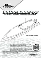 Pro Boat Sonicwake V3 36" Manual