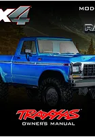 Traxxas TRX-4 1979 Ford F-150 Ranger XLT Manual