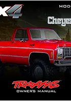 Traxxas TRX-4 1979 Chevrolet Cheyenne K10 Manual