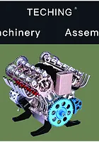 Teching DM118 V8 Engine Scaled Metal Model Kit Instruction Manual