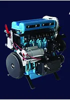 Teching DM111 Turbocharged Four Cylinder Engine Scaled Metal Model Kit Instruction Manual
