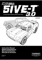 Losi 35.2cc 5IVE-TG 3.0 RC Short Course Truck Instruction Manual