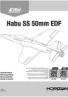 E-Flite RC Plane Habu SS (Super Sport) 700mm Instruction Manual