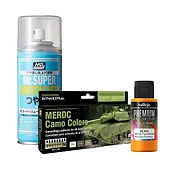Spray Paint for Plastic Model Kits