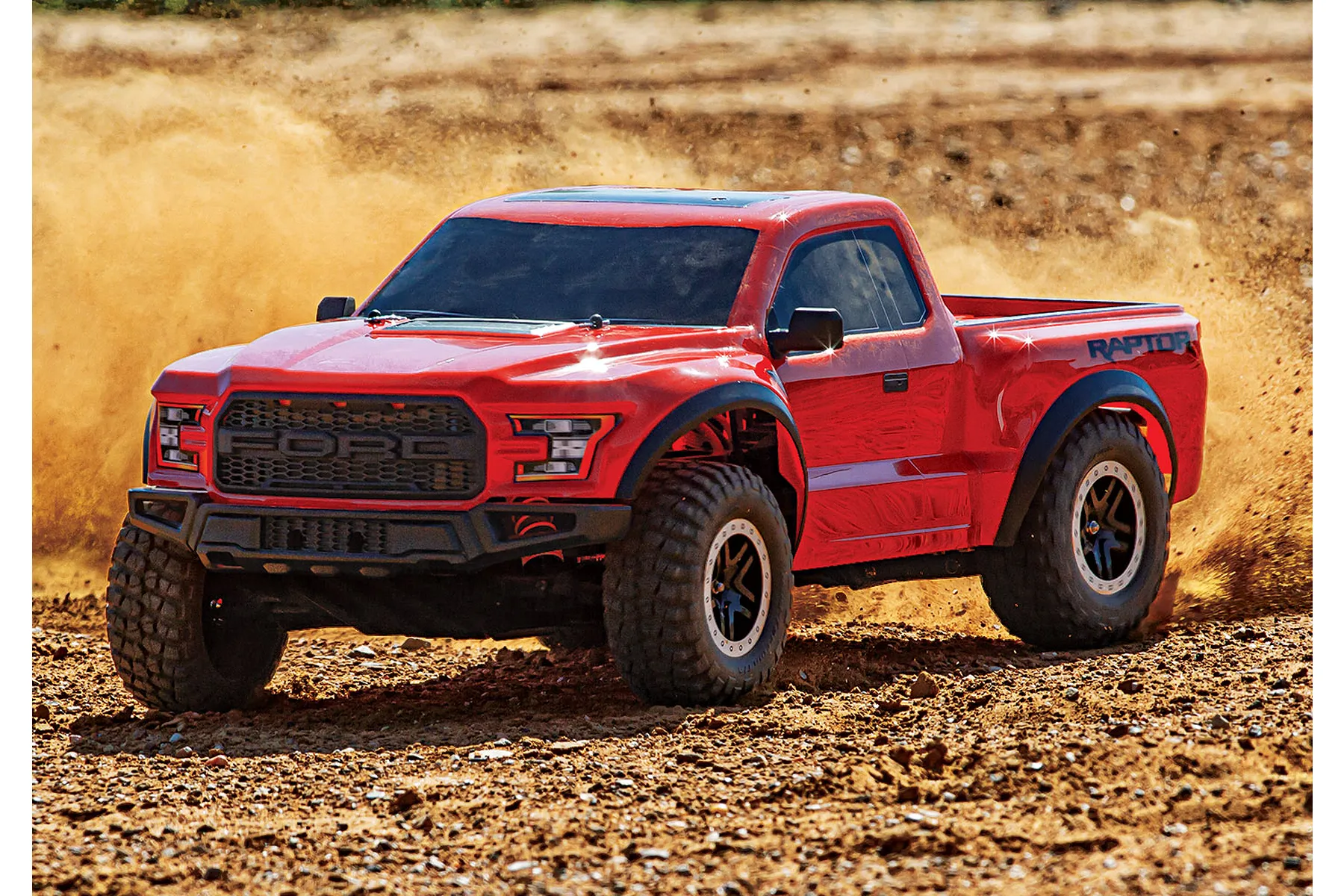Traxxas Slash Ford F-150 Raptor RC Short Course Truck Electric 2WD 1/10 ...