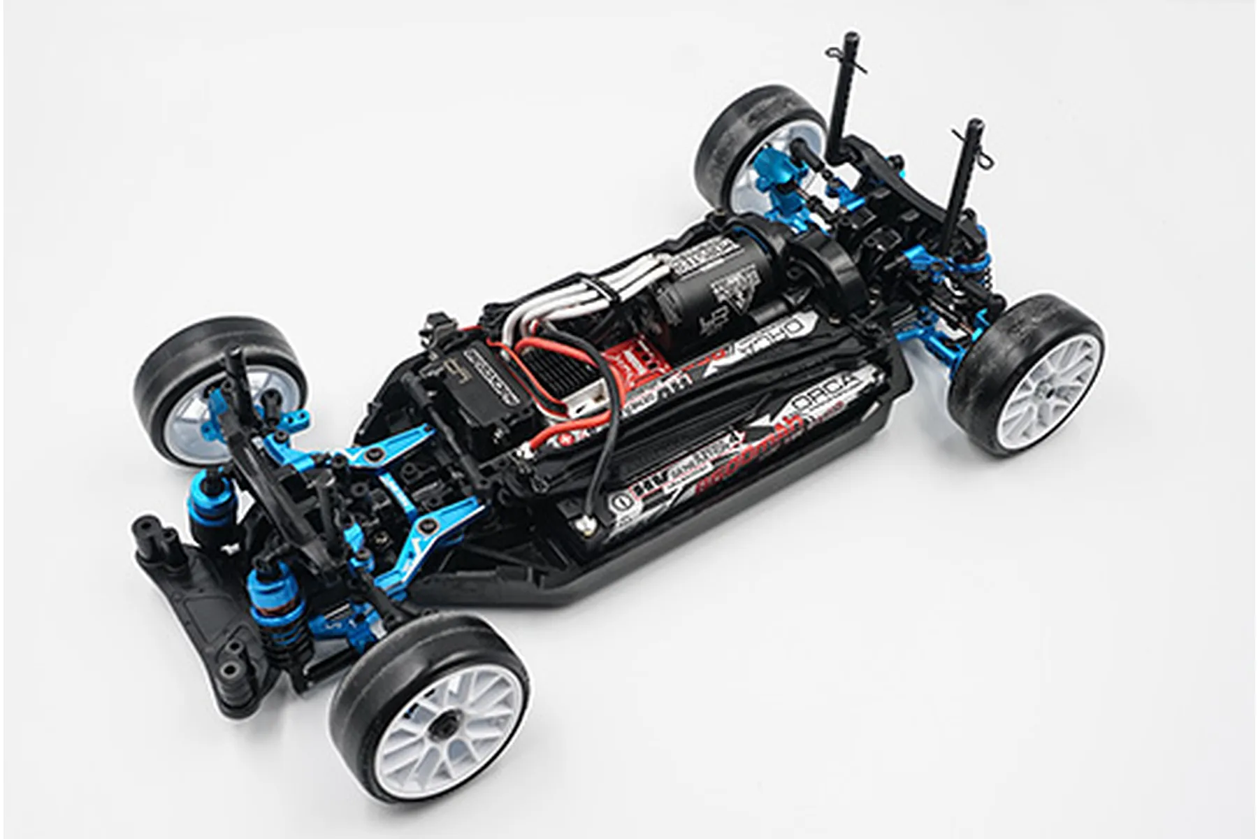 Yeah Racing Blue Aluminium Tamiya TT-02 RWD Performance Conversion Kit