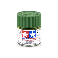 Tamiya XF-5 Flat Green Flat Acrylic Paint 10ml 81705