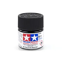Tamiya X-1 Black Gloss Acrylic Paint 10ml 81501