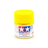Tamiya X-8 Lemon Yellow Gloss Acrylic Paint 10ml 81508