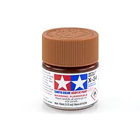 Tamiya X-34 Metallic Brown Gloss Acrylic Paint 10ml 81534