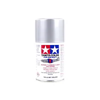 Tamiya AS-12 Bare-Metal Silver Aircraft Series Spray Paint 100ml 86512
