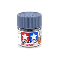 Tamiya XF-18 Medium Blue Flat Acrylic Paint 10ml 81718