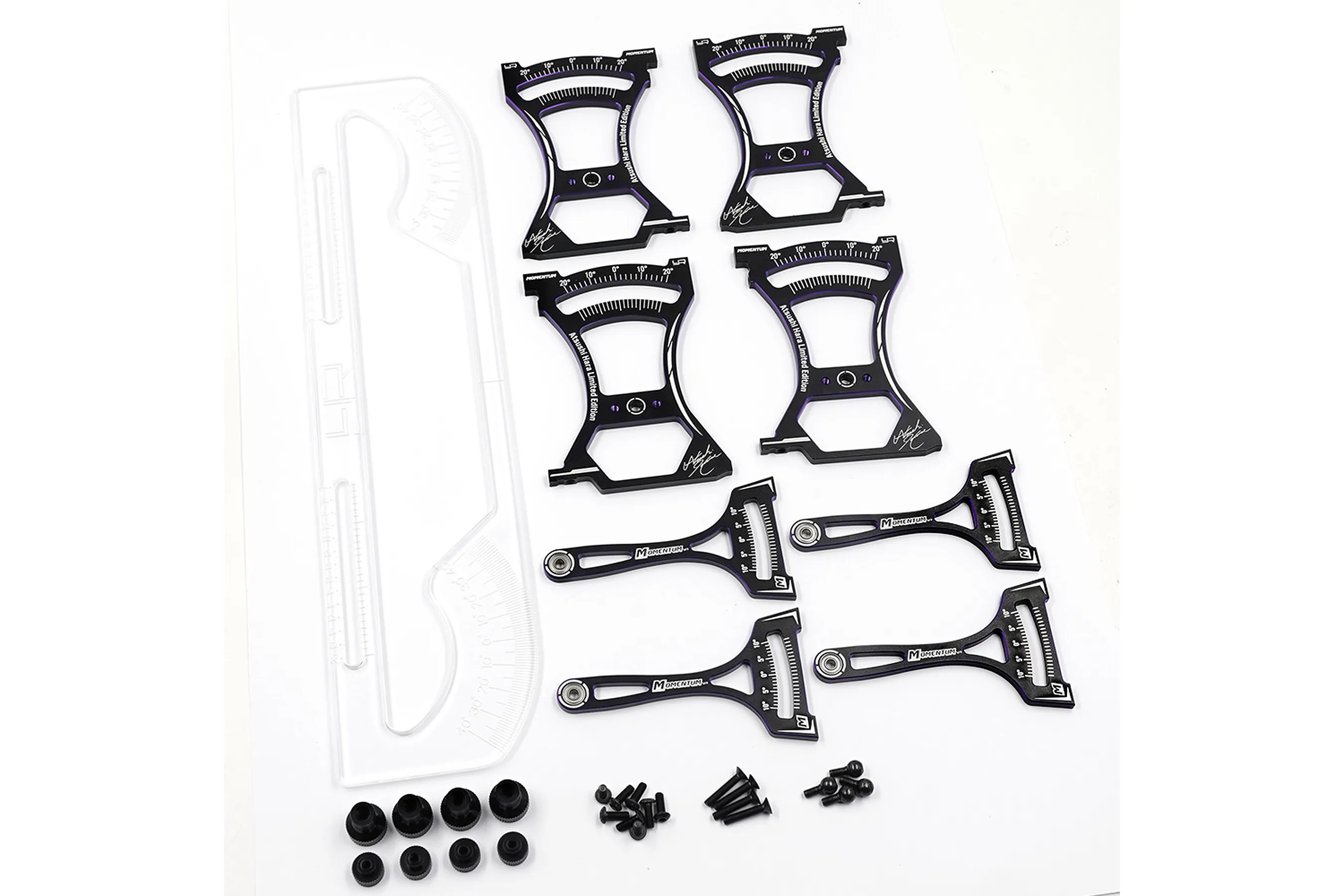 Yeah Racing Aluminium Momentum 1/10 Set Up Station V2 - Black/Purple ...
