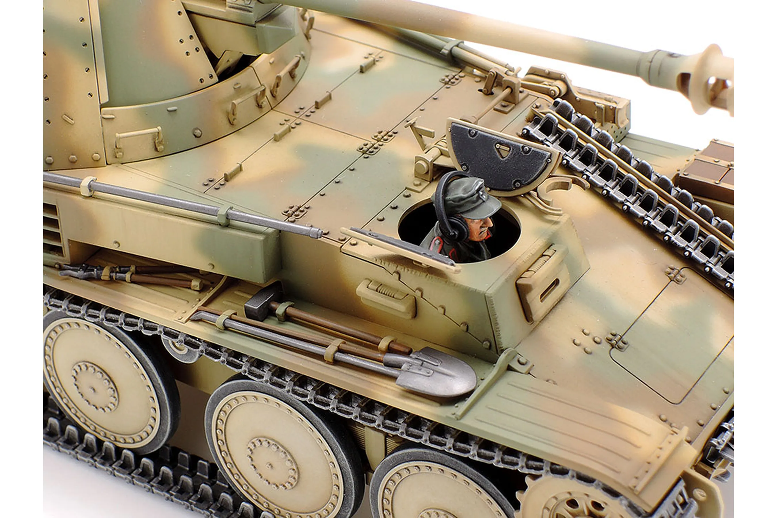 Tamiya 1/35 German Marder III M Normandy Front Tank Destroyer Scaled ...