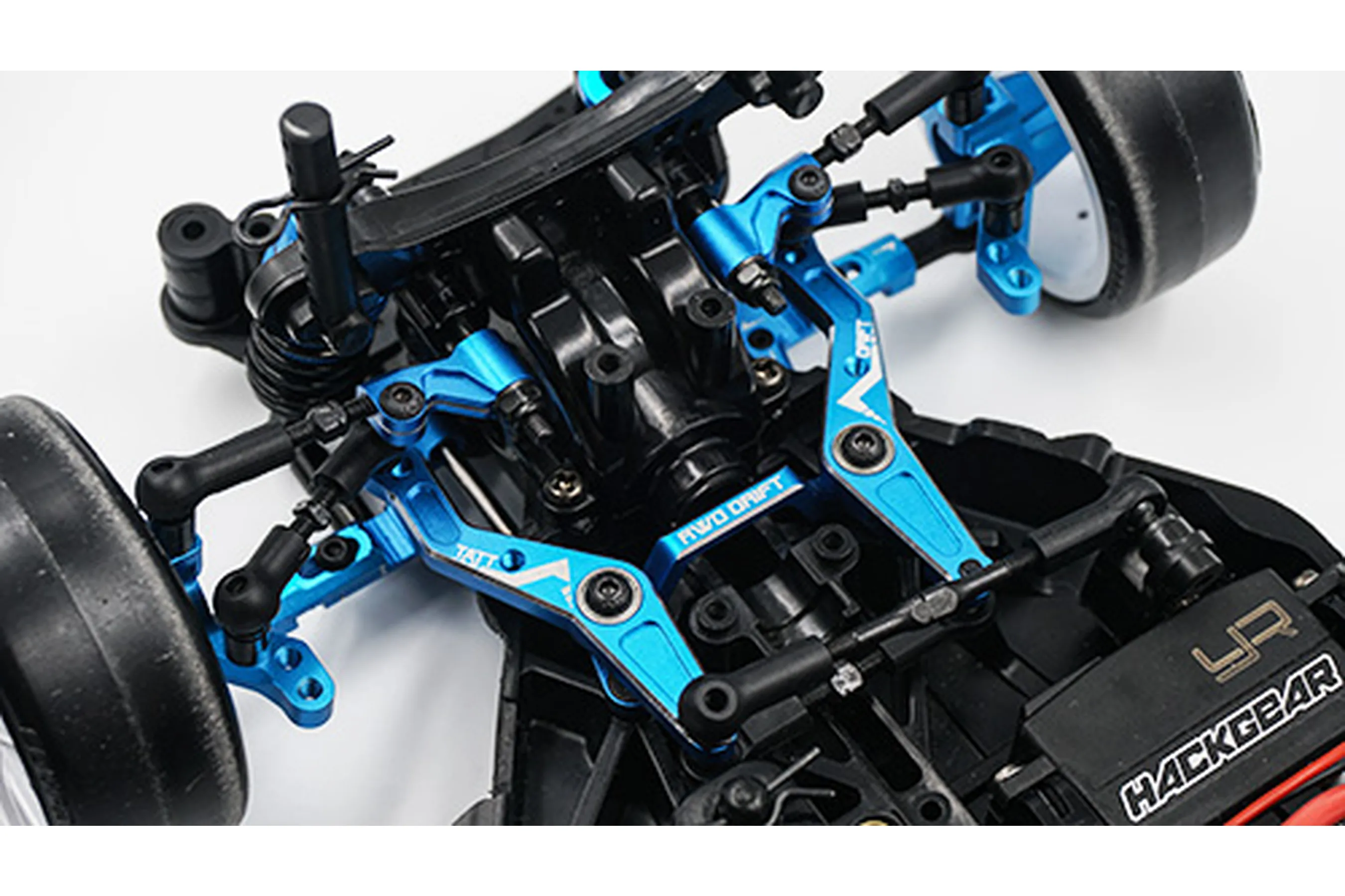 Yeah Racing Blue Aluminium Tamiya TT-02 RWD Performance Conversion Kit