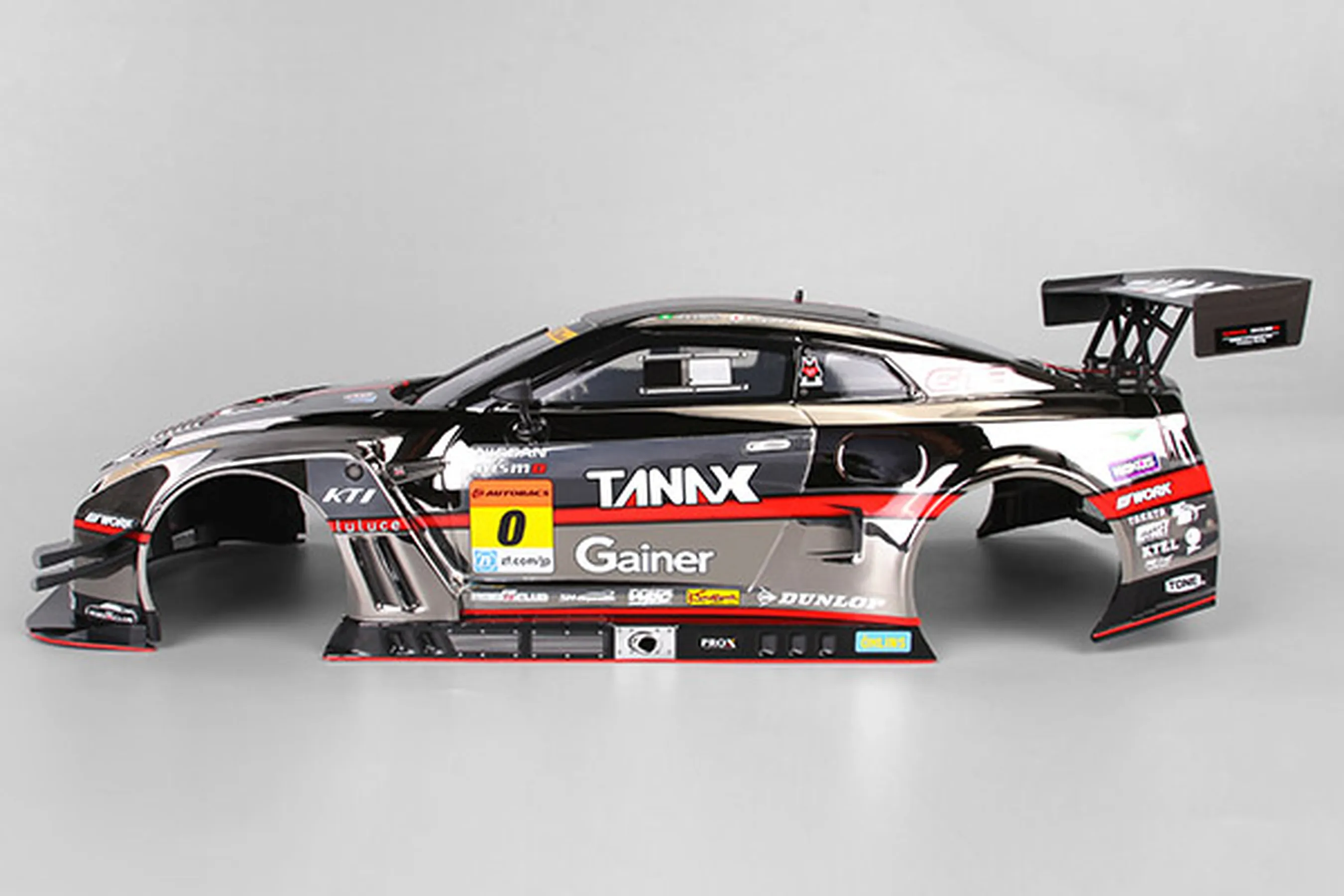 R35 Shell Killerbody 1/10 Gainer Tanax GT-R NISMO R35 Painted Body Shell Set ...