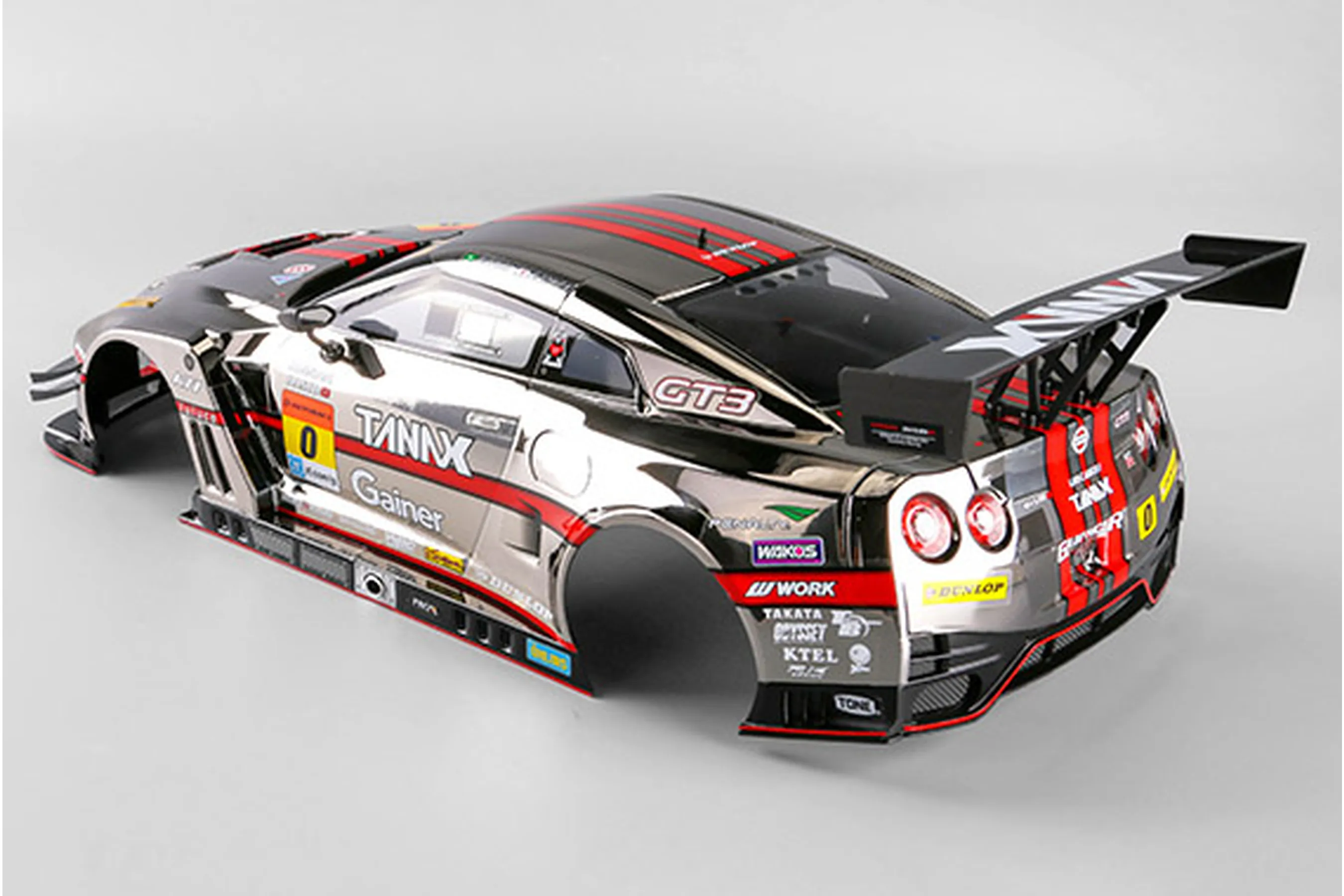 Killerbody 1/10 Gainer Tanax GT-R NISMO R35 Painted Body Shell Set ...