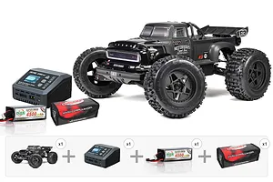 ARRMA Notorious 6S V6 BLX RC Stunt Truck - Brushless Performance Pack image 136374