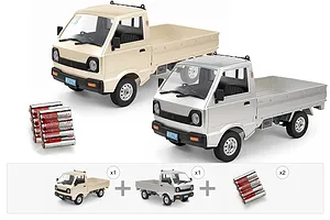 WPL D12 RC Drift Kei Trucks - Team Pack image 136506