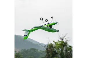 FMS RC Plane Ranger EP Reflex V3 1.2m Green - Learn To Fly Bundle image 136599