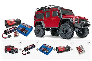 Traxxas TRX-4 Land Rover Defender RC Rock Crawler - Essentials Pack image 136833