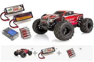 HSP Crusher BL RC Monster Truck - Brushless Performance Pack image 136882