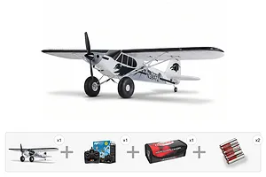 FMS RC Plane PA-18 Super Cub 1.3m RTF with Reflex V2 - Learn To Fly Bundle image 139356