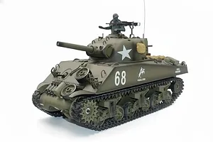 Heng Long 1/16 USA M4A3 "Sherman" & USA M26 "Pershing" Tanks - WWII Allied Bundle image 140354