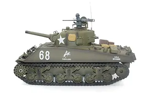 Heng Long 1/16 USA M4A3 "Sherman" & USA M26 "Pershing" Tanks - WWII Allied Bundle image 140356