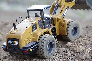 Huina 1/14 Electric RC Excavator, Dump Truck & Front End Loader - Pro Earth Moving Bundle image 143328