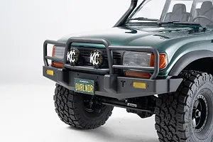 FMS FCX10 OVR LC80 RS Land Cruiser 80 RC Rock Crawler Electric Brushless 4WD 1/10 Scale RTR - Green (+ 4 Other Products) Bundle image 149380