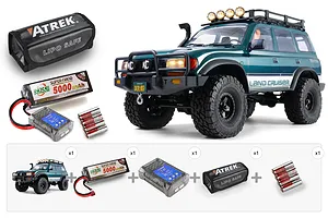 FMS FCX10 OVR LC80 Toyota Land Cruiser RC Rock Crawler - Essentials Pack