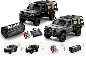 MN Model Toyota LC79 RC Rock Crawler - Team Pack