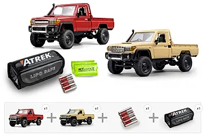 MN Model MN82 Toyota LC79 RC Rock Crawler - Team Pack