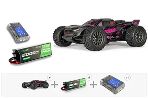 ARRMA Vorteks 223S DSC RC Truggy Electric - Brushless Essentials Pack