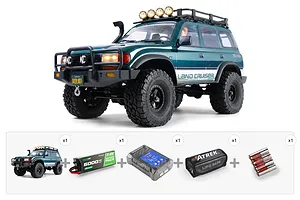 FMS FCX10 OVR LC80 Toyota Land Cruiser RC Rock Crawler - Essentials Pack