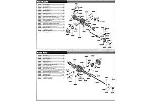 Front & Rear Axles