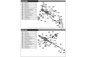 Front & Rear Axles