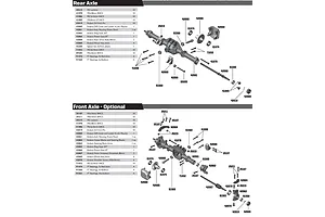 Front & Rear Axles