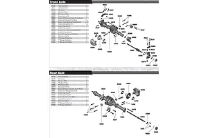 Front & Rear Axles