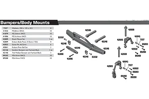 Front Bumper & Body Mount