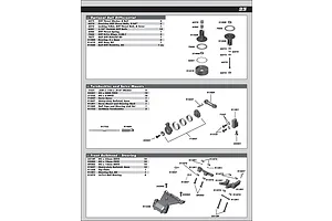 Differential, Turnbuckles, Servo Saver & Steering