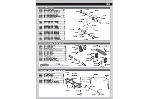 Differential, Turnbuckles, Servo Mount, Sway Bar & Battery Mount